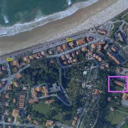 Appartement lumineux, avec balcon, à 200m de la plage Hendaye Exterior foto